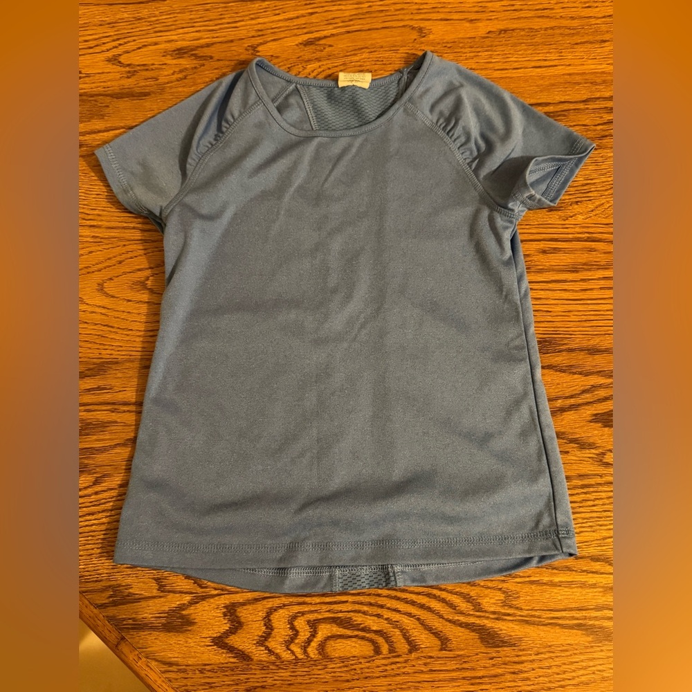 Athletic Works Women's Short-Sleeve Active Tee in Slate Blue